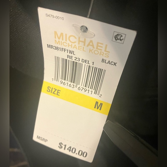 NWT $140 Michael Kors black chain neck cocktail party dress! Sz Med. Date night - Picture 12 of 16